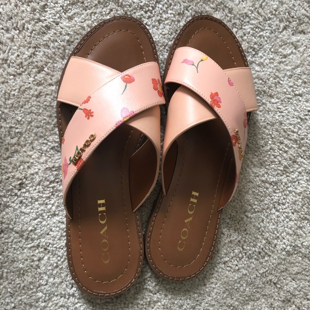 Coach sandals